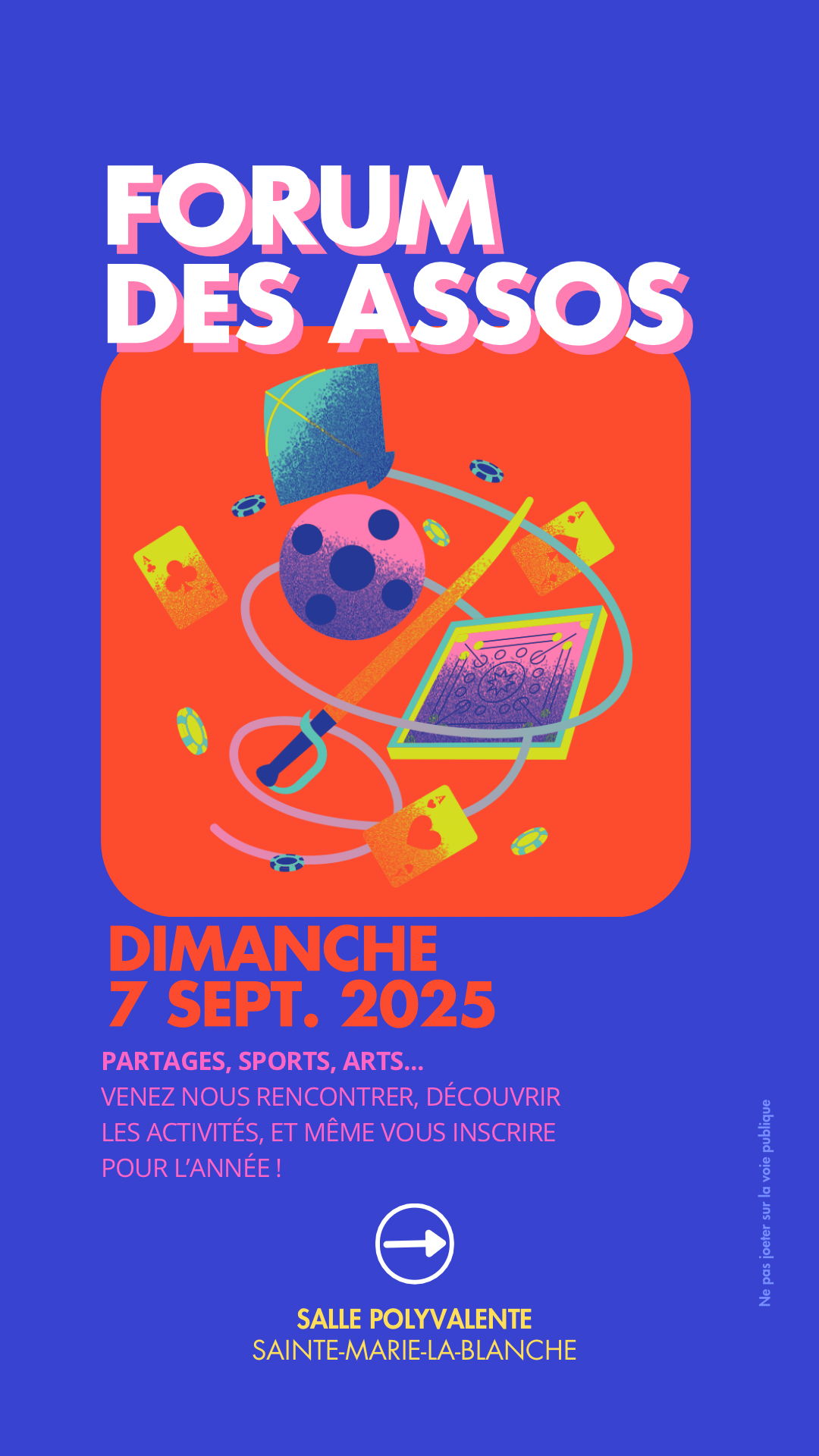 Affiche forum des Assos