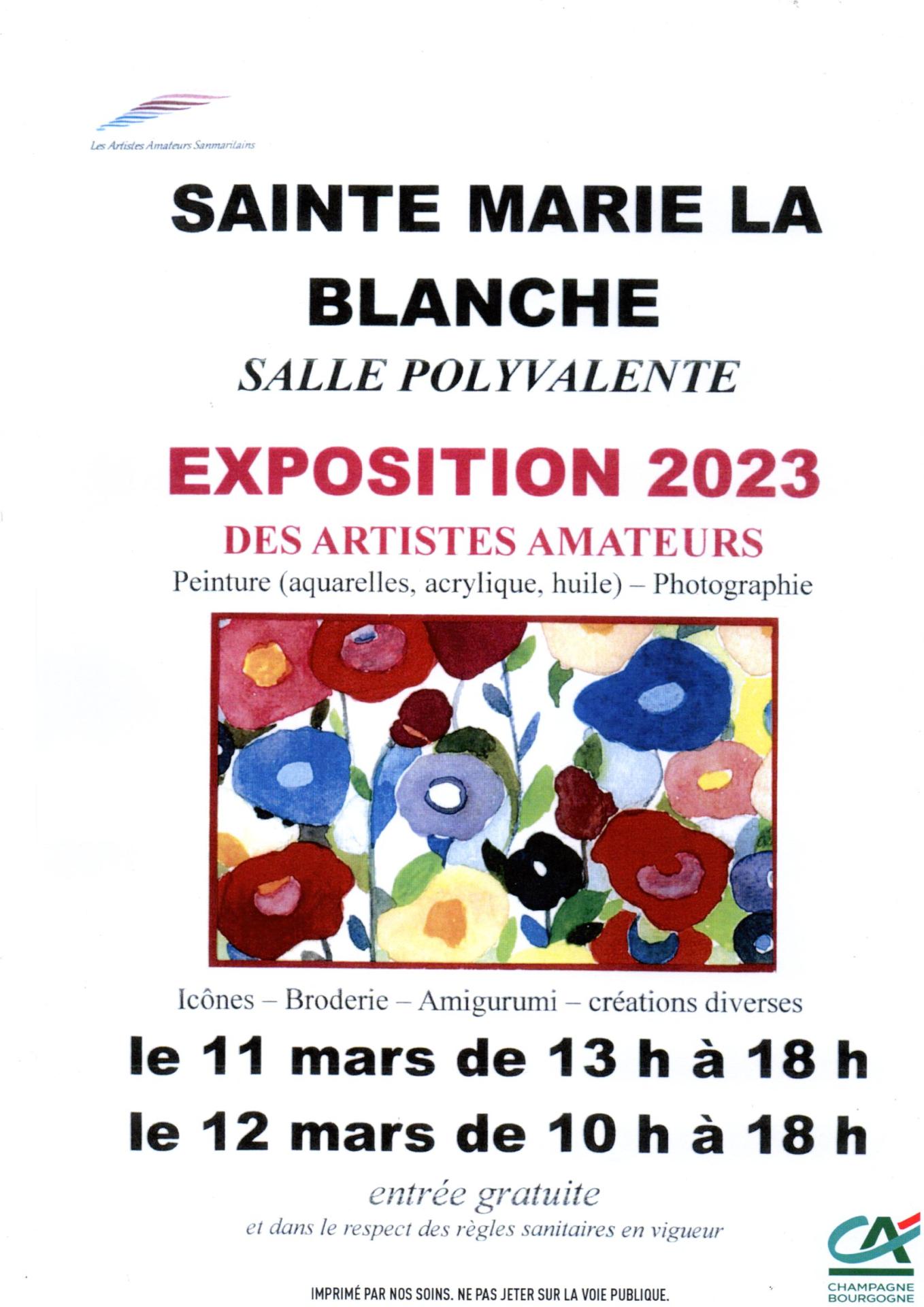 Affiche exposition 2023